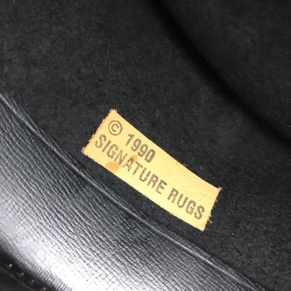 Western 1990 Vintage Designer Custom Made Bee Hat Co. 100% Wool Black Cowboy hat - Picture 5 of 9